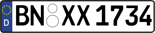 BN-XX1734