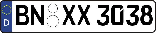 BN-XX3038