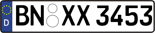 BN-XX3453