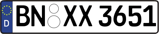 BN-XX3651