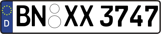 BN-XX3747