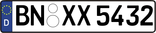 BN-XX5432