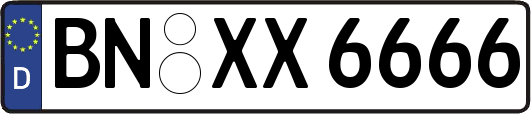 BN-XX6666