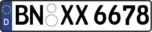 BN-XX6678