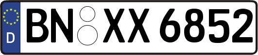 BN-XX6852