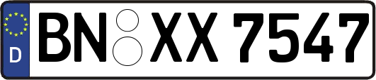 BN-XX7547