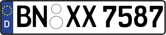 BN-XX7587