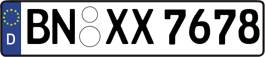 BN-XX7678
