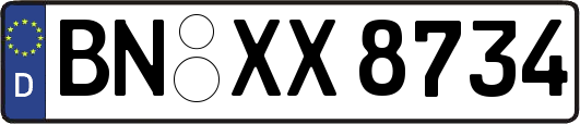 BN-XX8734