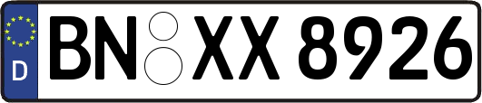 BN-XX8926