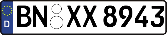 BN-XX8943