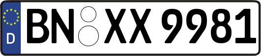 BN-XX9981