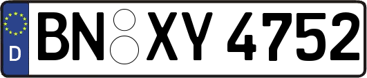 BN-XY4752
