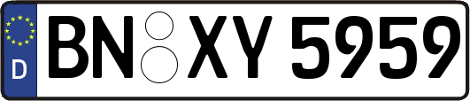 BN-XY5959