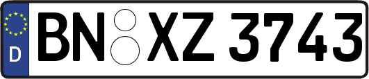 BN-XZ3743