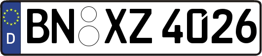 BN-XZ4026