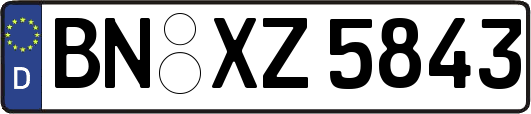 BN-XZ5843