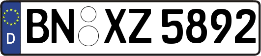 BN-XZ5892