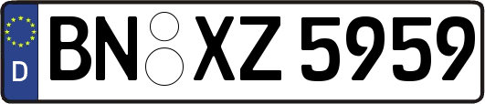 BN-XZ5959