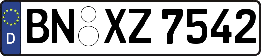 BN-XZ7542