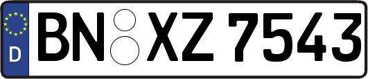 BN-XZ7543