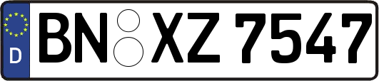 BN-XZ7547