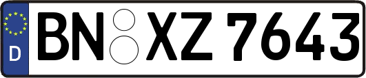 BN-XZ7643