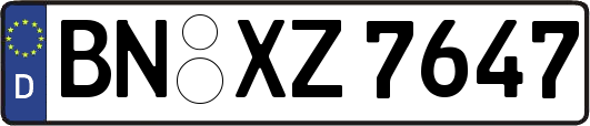 BN-XZ7647