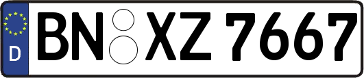 BN-XZ7667