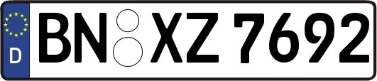 BN-XZ7692