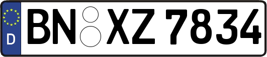 BN-XZ7834