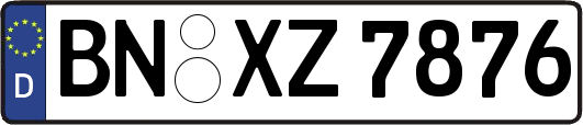 BN-XZ7876