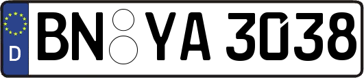 BN-YA3038