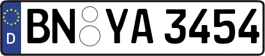 BN-YA3454