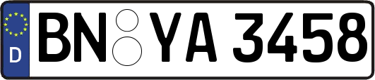 BN-YA3458