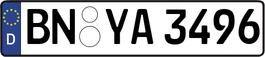 BN-YA3496