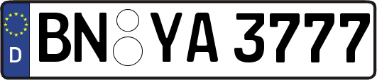 BN-YA3777