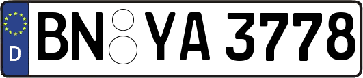 BN-YA3778