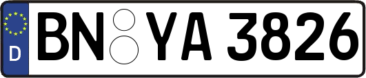 BN-YA3826