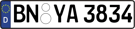 BN-YA3834