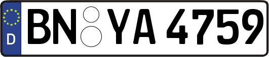 BN-YA4759