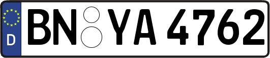 BN-YA4762