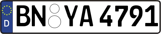 BN-YA4791
