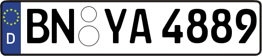 BN-YA4889