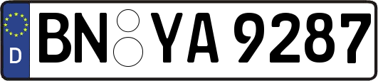 BN-YA9287