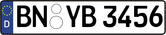 BN-YB3456
