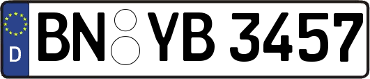 BN-YB3457