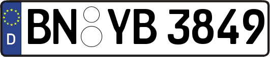 BN-YB3849