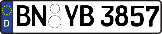 BN-YB3857