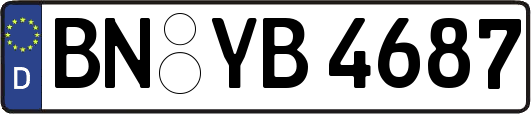 BN-YB4687